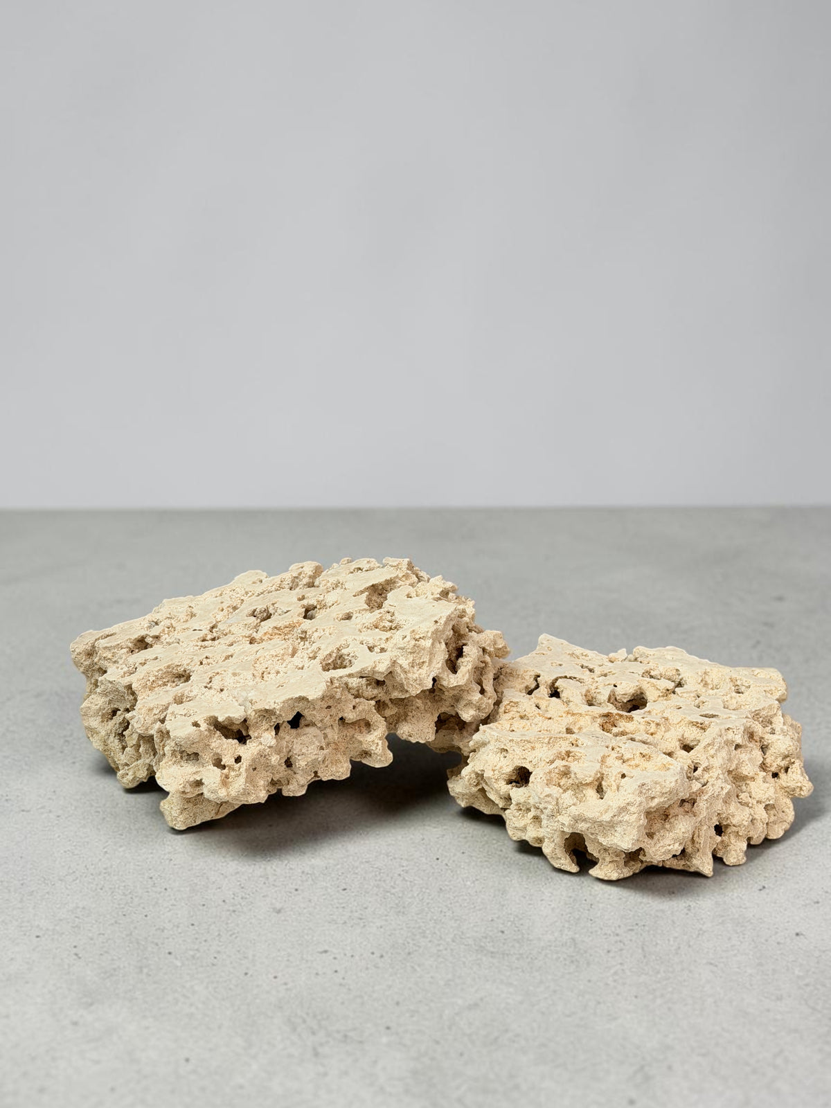 Rock Cut Stone – Set of 2 | Smooth, Flat Surfaces